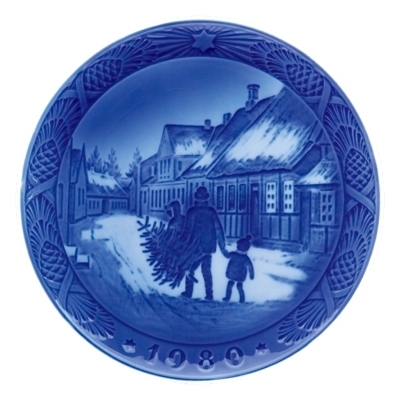 イヤープレート 1980年版 / 昭和55年|ロイヤル コペンハーゲン 公式