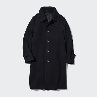 2023秋冬新作】ユニクロのシングルブレストコート｜上品な質感と