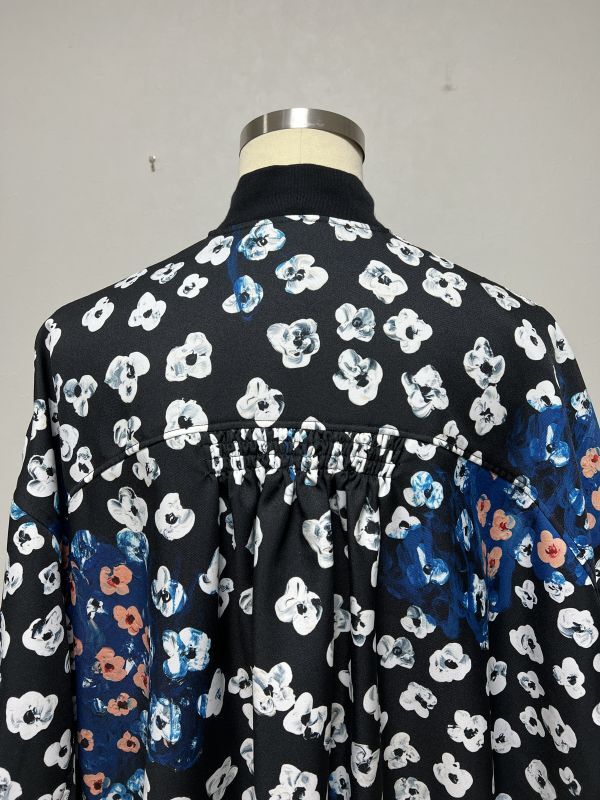 KIDILL MA-1 JACKET - TEXTILE DESIGN BY MAYA SHIBASAKI (BLACK