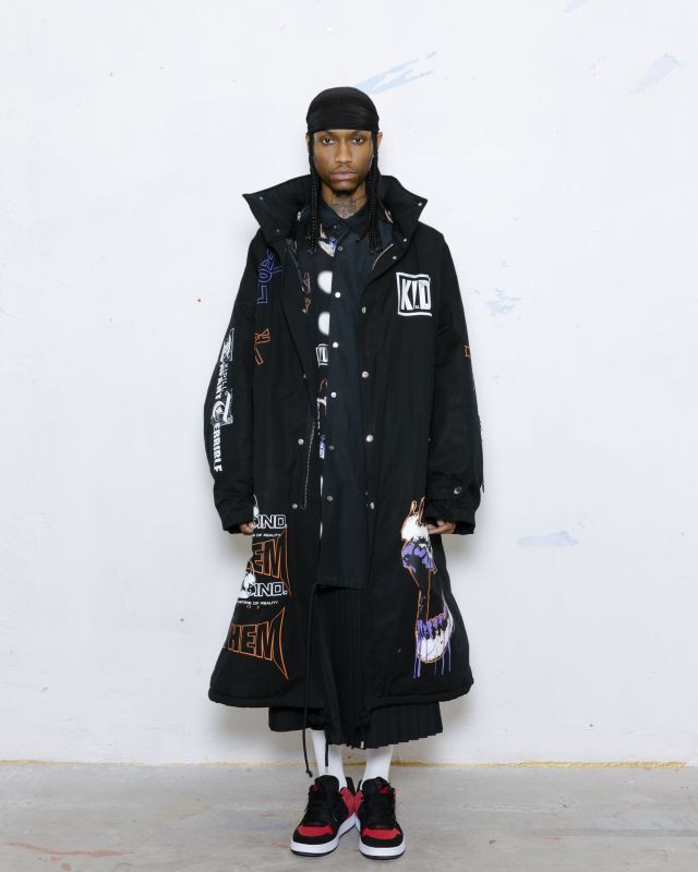 KIDILL FOLD PLEATS PANTS POLYESTER TWILL (BLACK) KL765 公式通販