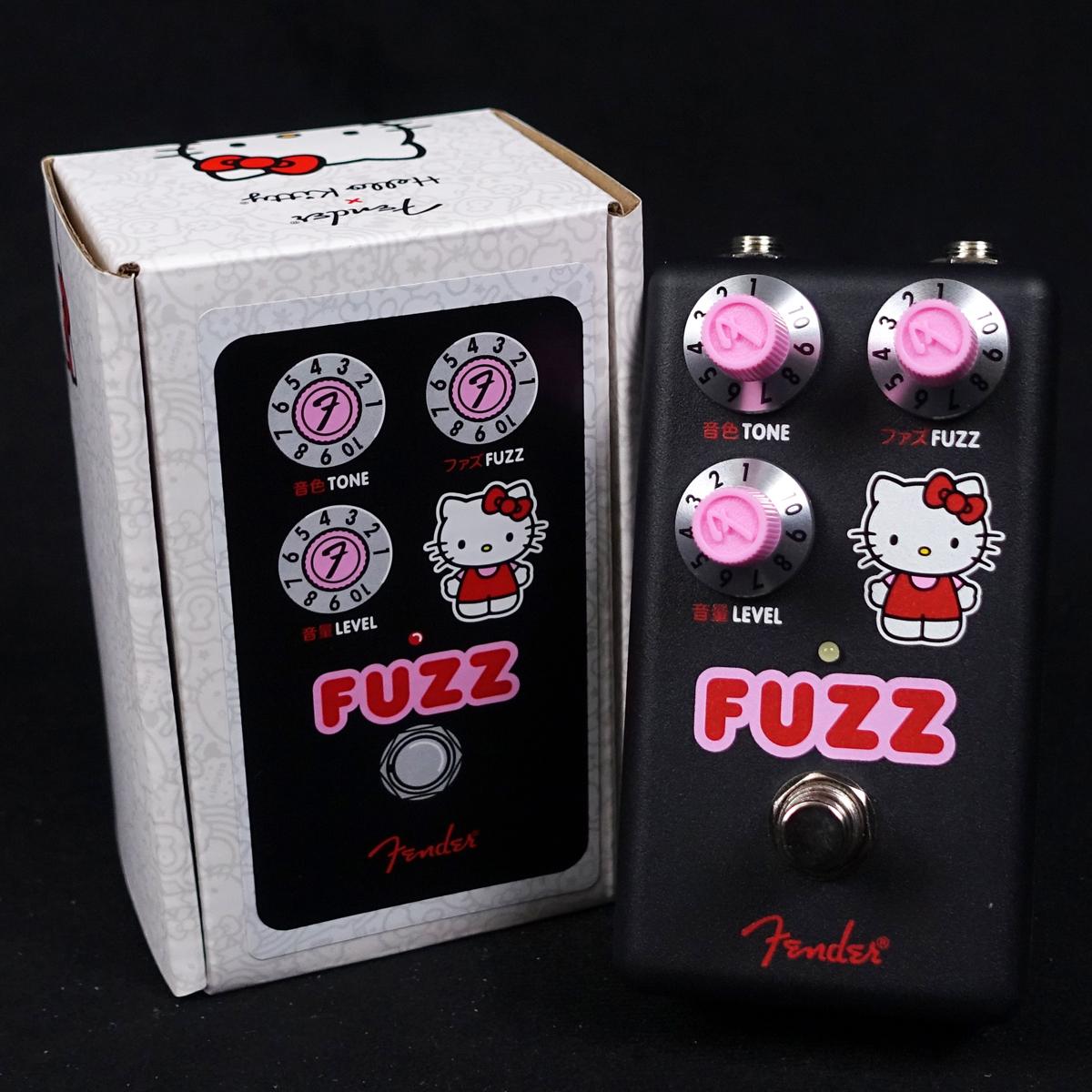 Fender Fender x Hello Kitty Black Fuzz Pedal ｜平野楽器 ロッキン