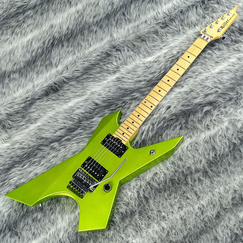 ギター Killer KG-Exploder MGR llic Green KILLER GUITARS ( キラーギターズ ) KG-EXPLODER Metallic Green 送料