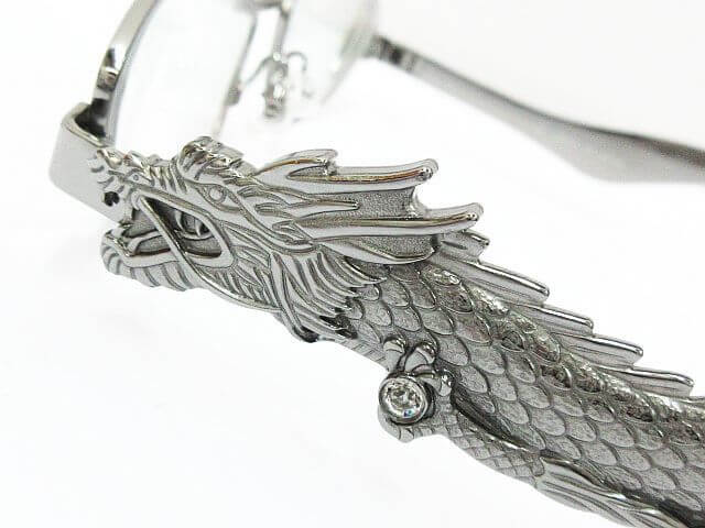 希少ビンテージ！ ジャンポールゴルチエ 龍 ドラゴン 白レザー