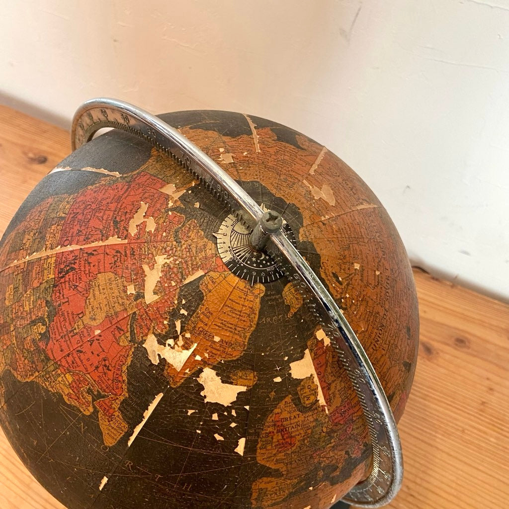 リプルーグル / Replogle ブラックオーシャン 地球儀ライト 中古 照明