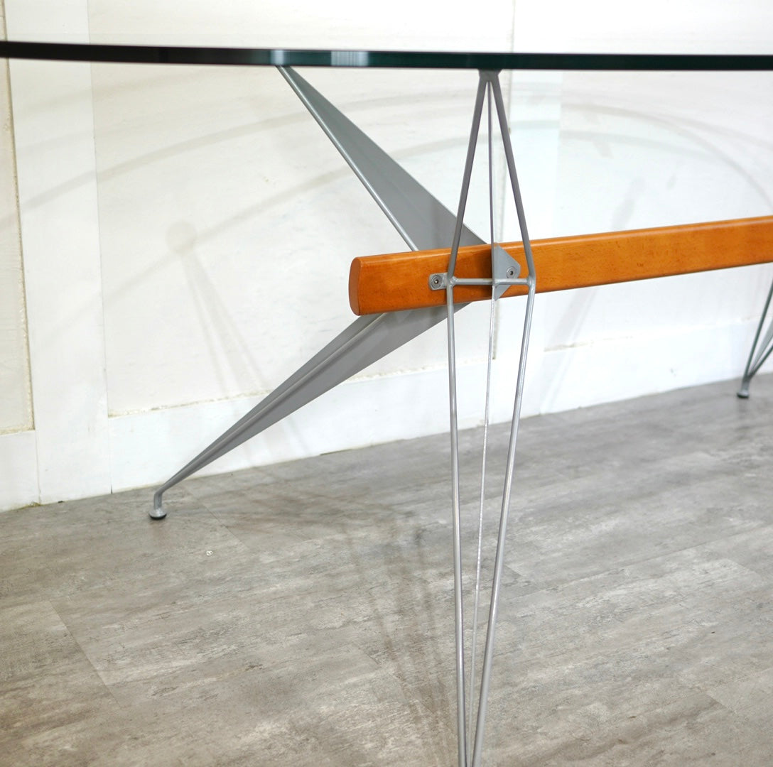 ファセム / Fasem T-38 ガラストップテーブル ダイニングテーブル