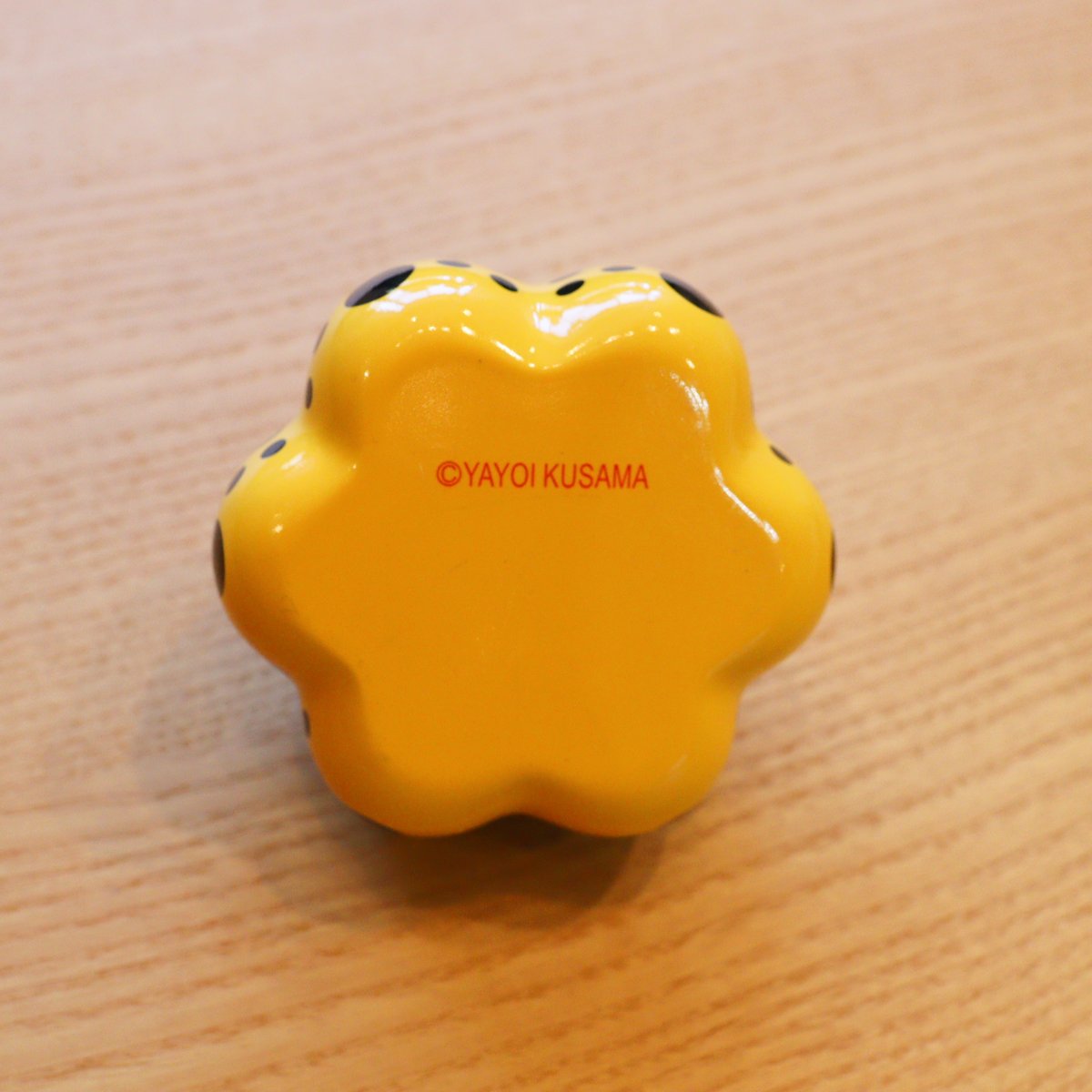 パンプキン ペーパーウェイト草間彌生 オブジェ 置物 YAYOI KUSAMA