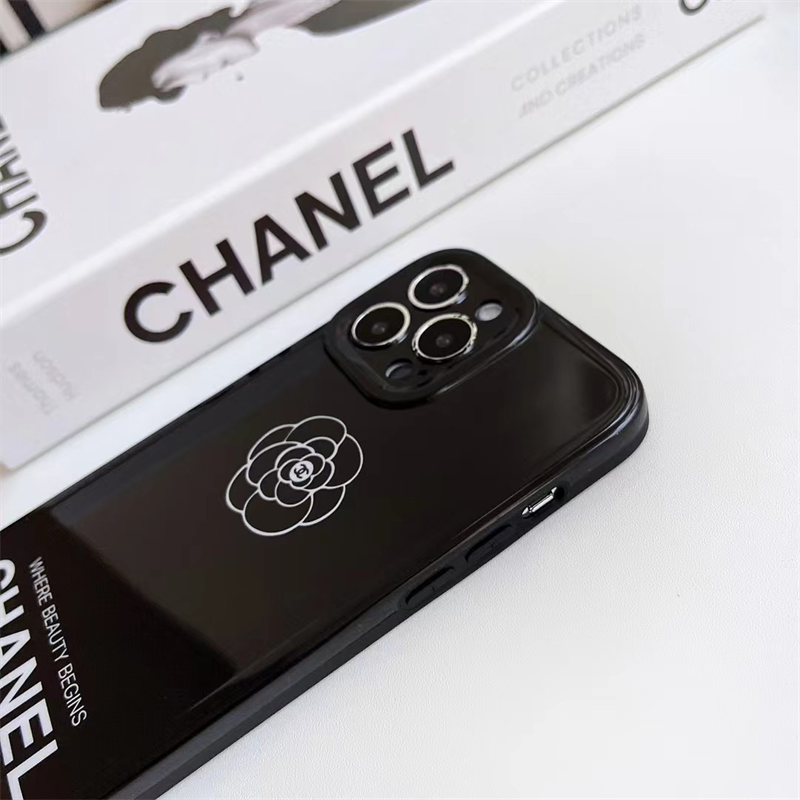 スマホケース ハイブランド iphone ケース シャネル カメリア chanel