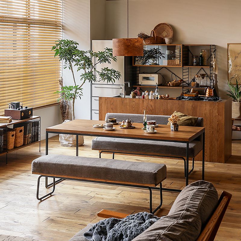 160ダイニング3点セット WIRY／BR ｜家具・インテリア通販 Re:CENO(リセノ)