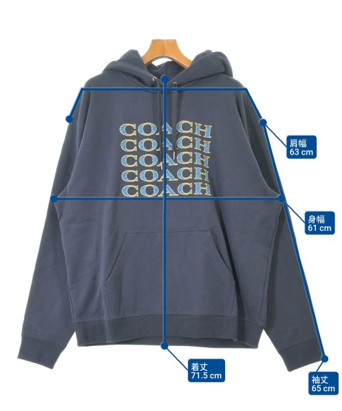 COACH（コーチ）パーカー 紺 サイズ:L メンズ/2200609035016 |【公式