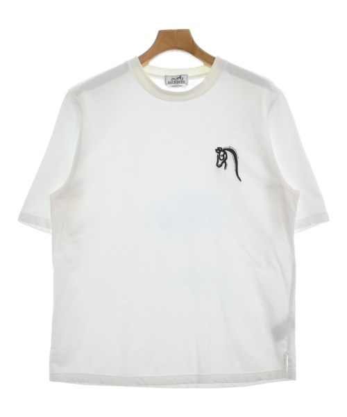 HERMES（エルメス）Tシャツ・カットソー 白 サイズ:M メンズ
