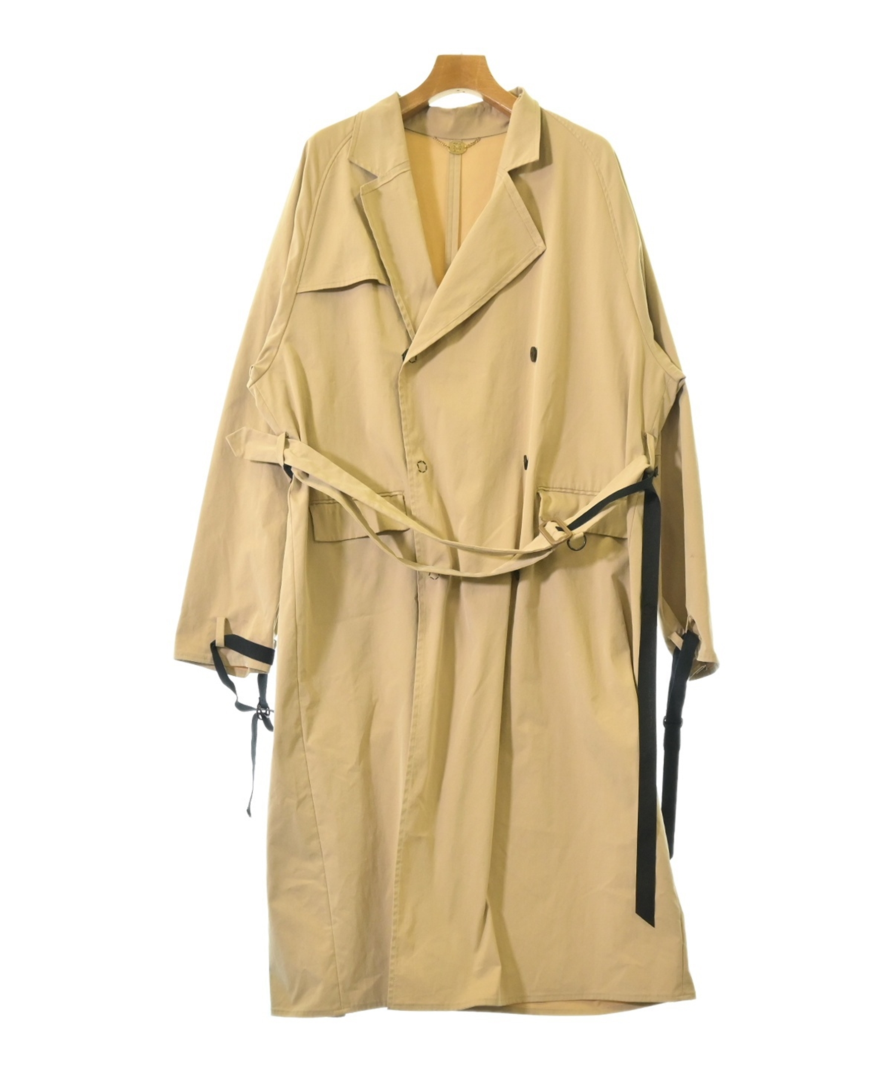 SUNSEA（サンシー）チェスターコート ベージュ サイズ:3(L位) メンズ