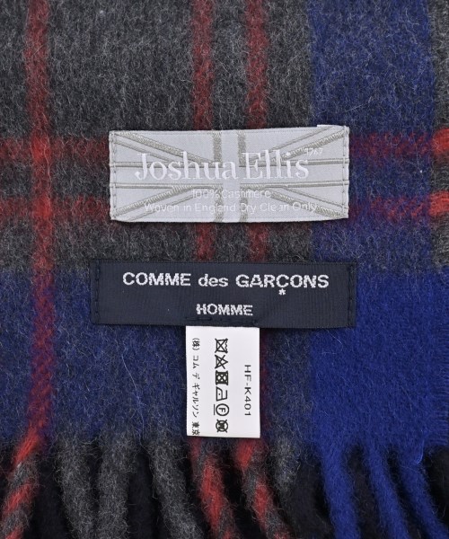 COMME des GARCONS HOMME（コムデギャルソンオム）マフラー 青 サイズ