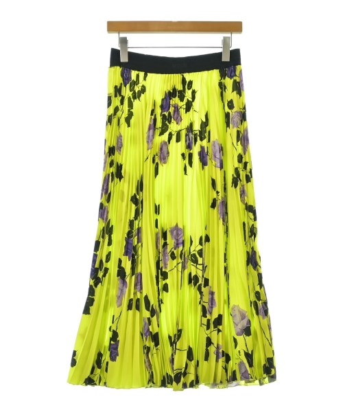 MSGM（エムエスジーエム）ロング・マキシ丈スカート 黄 サイズ:-(M位