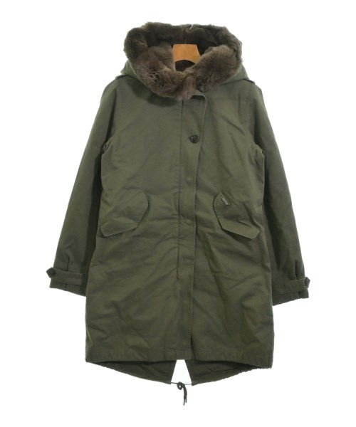 WOOLRICH（ウールリッチ）モッズコート カーキ サイズ:XS レディース