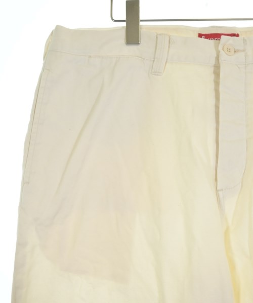 Supreme（シュプリーム）チノパン 白 サイズ:36(XXL位) メンズ