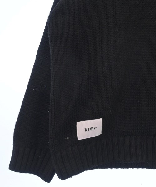 WTAPS（ダブルタップス）ニット・セーター 黒 サイズ:04(XL位) メンズ