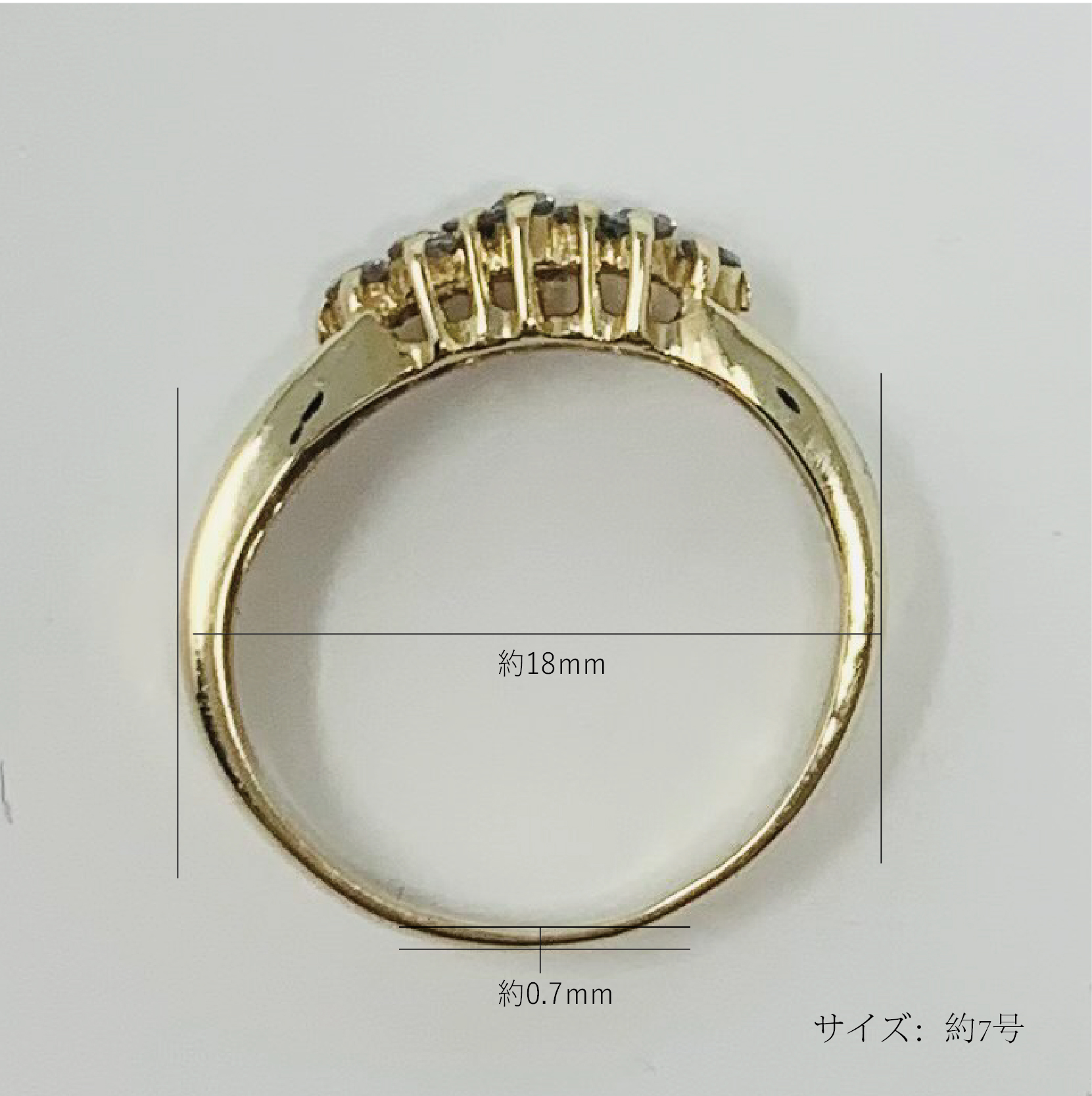 楽天市場】【新品仕上げ】K18 プラチナ コンビ ダイヤモンド デザイン