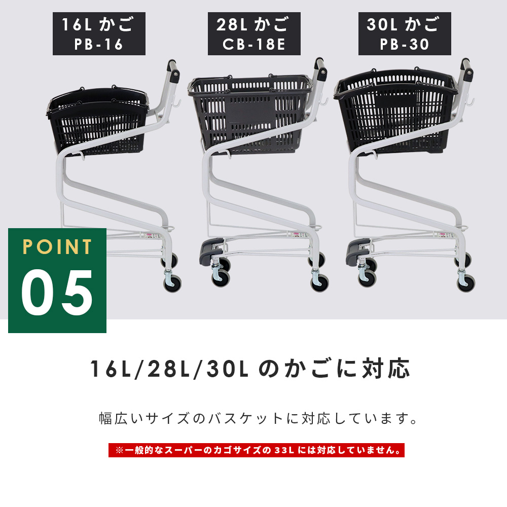 楽天市場】ショッピングカート 媒体機能付 小型サイズ コンビニエント