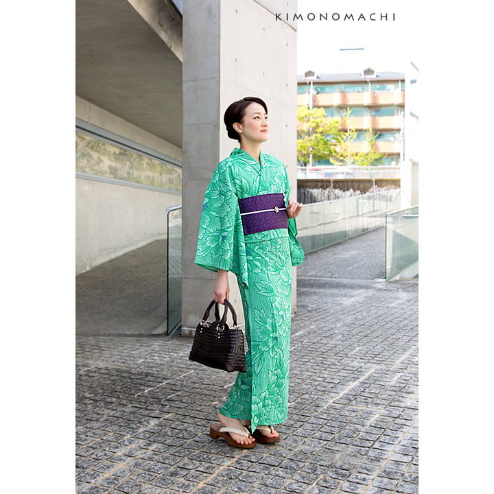 浴衣福袋「大人エレガント」kimonomachiオリジナル 高機能ポリエステル
