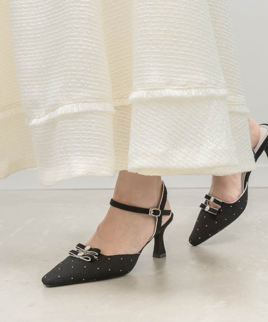 ミニリボンアンクルストラップパンプスRANDA公式サイト