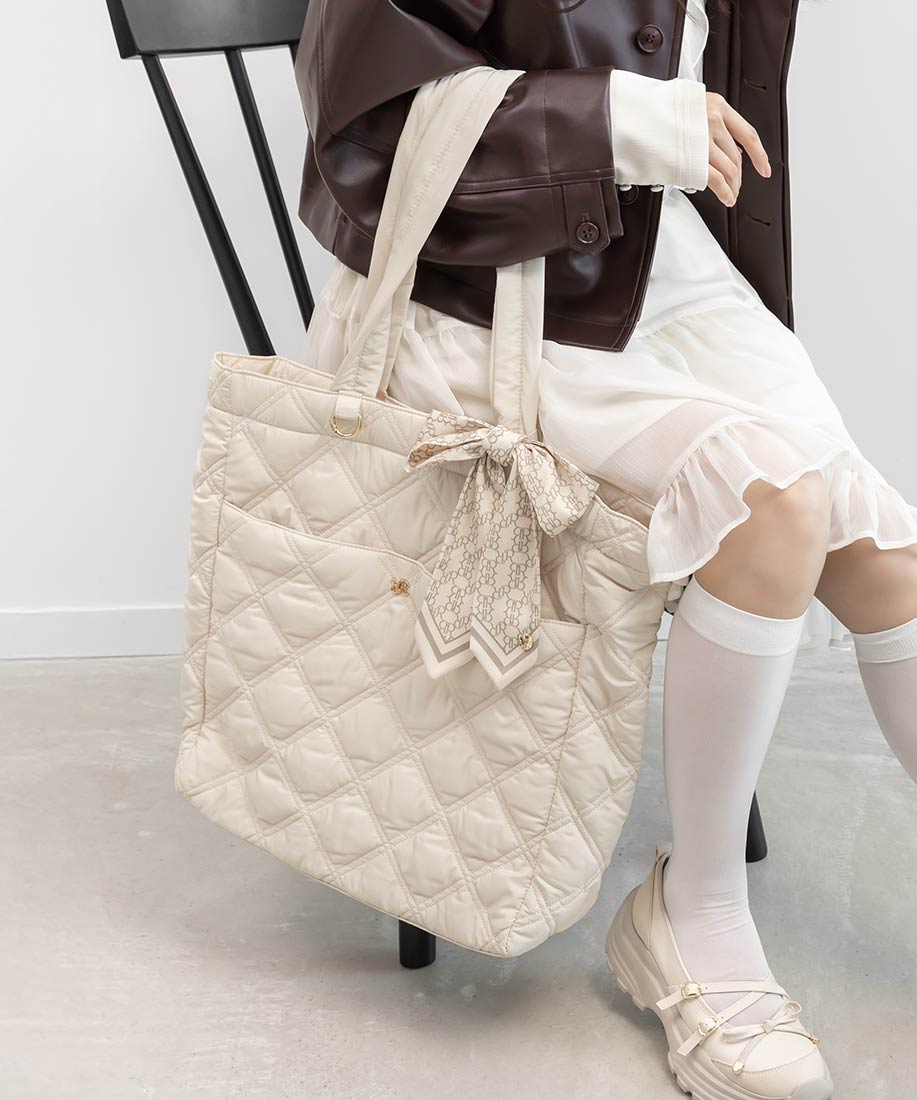 A4対応】2WAY リボンキルティングトートバッグRANDA公式サイト