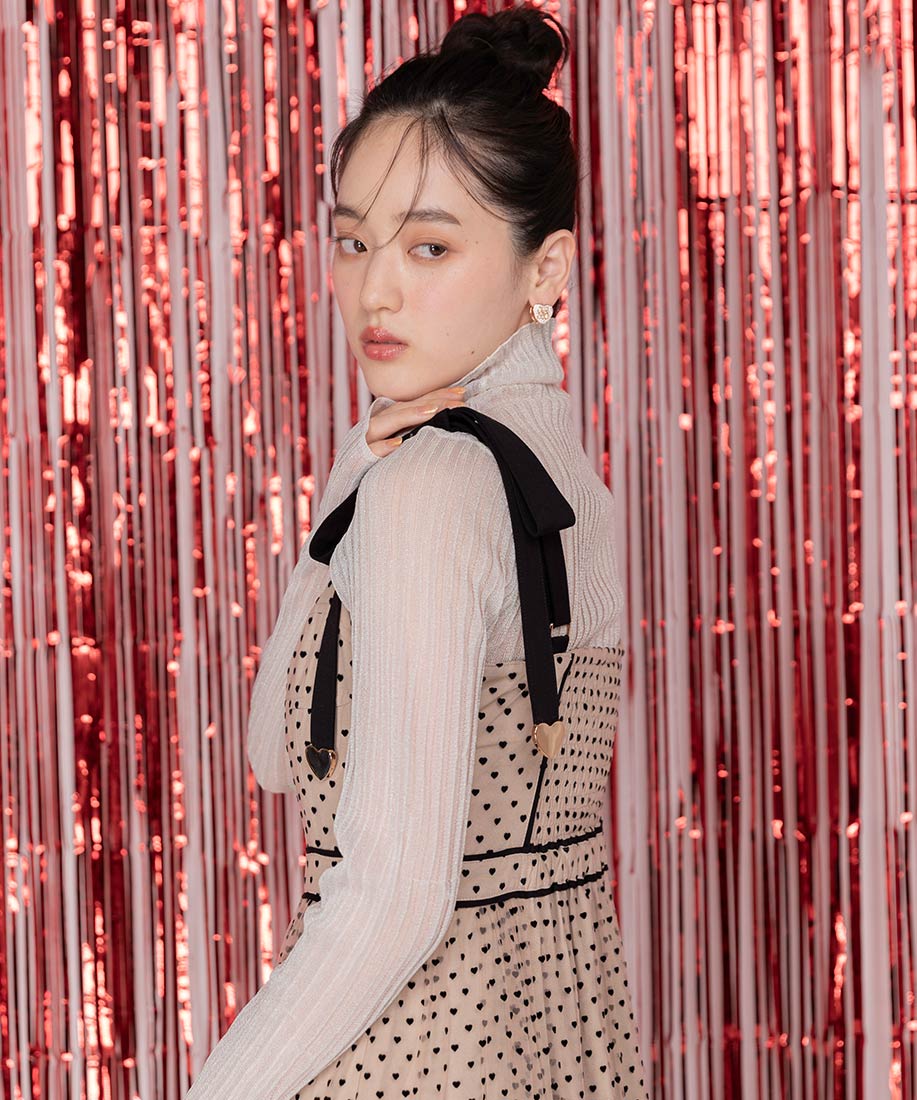 HEART COLLECTION】ハートチュールロングワンピースRANDA公式サイト