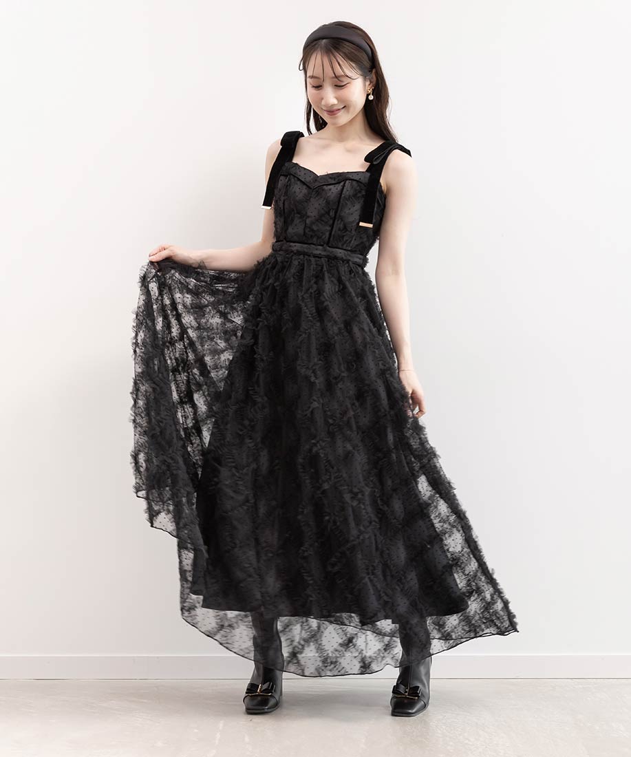 ドットチュールデザインワンピースRANDA公式サイト
