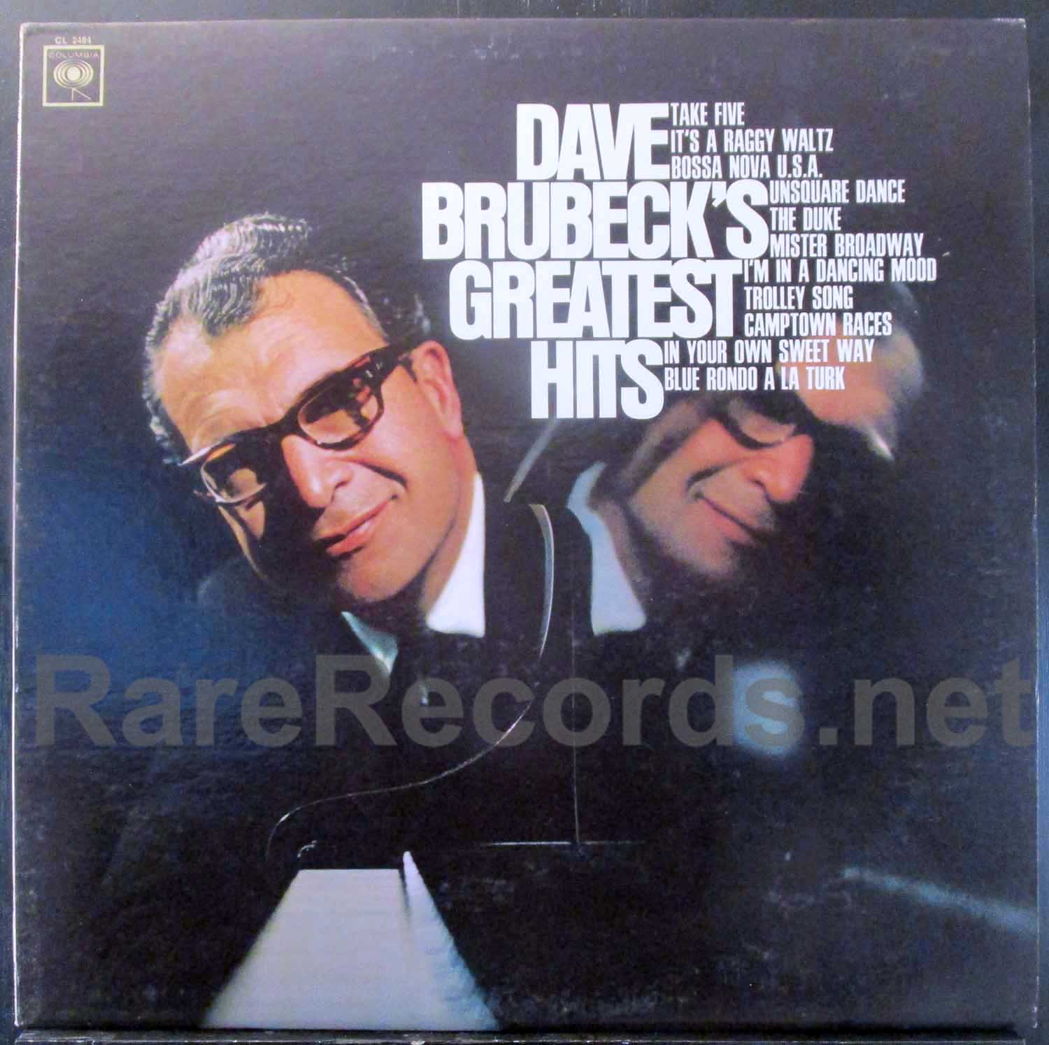 Dave Brubeck – Greatest Hits sealed original U.S. mono LP