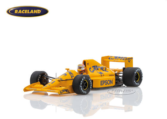 Lotus 101 Judd V8 F1 Camel Team Lotus Japanese GP Suzuka 1989