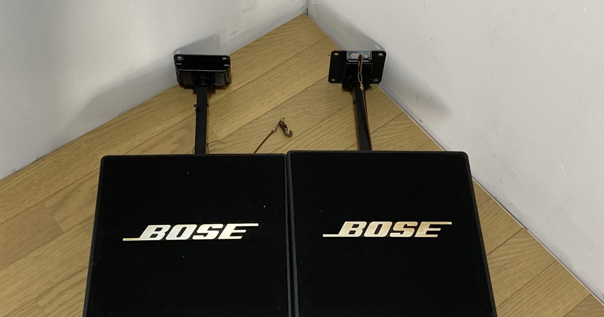 BOSE ボーズ 天吊り スピーカーシステム 111PYB 300（W）×300（H）×132
