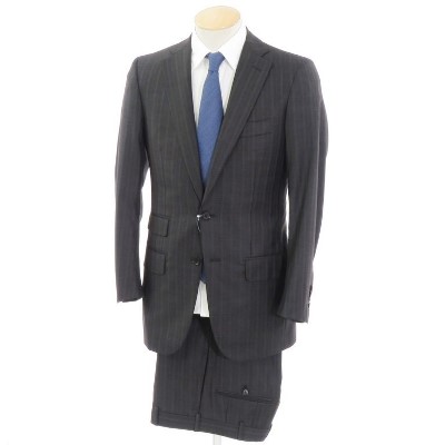 ISAIA（イザイア）2つボタンスーツ/スモークネイビー×グレー×ホワイト