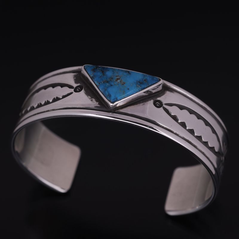 ナバホ族 Roy Tracy キングマントライアングル インゴットシルバー