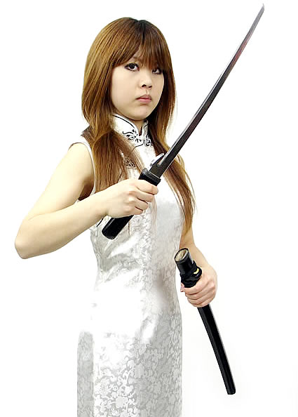 伝説の古武器 柳生十兵衛兜割黒鞘・スパーグッツリバートップ