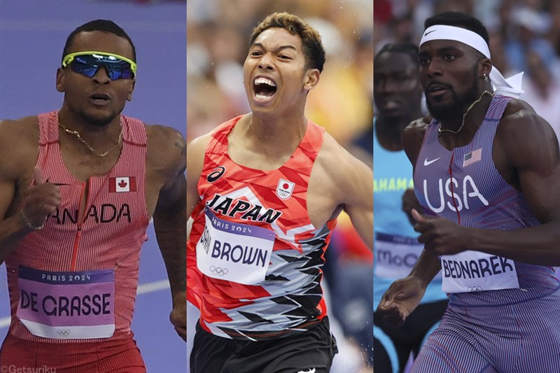 世界リレーが10日に開幕！ 男子4×100mRはサニブラウン、鵜澤飛羽ら擁