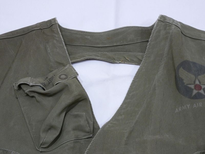 40s US ARMY AIR FORCE UAAF TYPE C-1 VEST ERALY MODEL MODIFY - RICUR