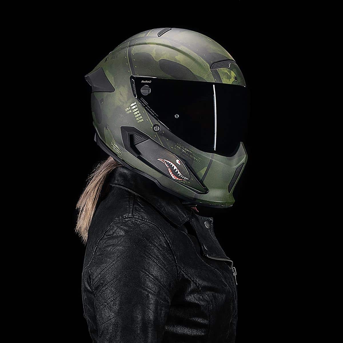 AT3.0 Spitfire | Full Face Motorcycle Helmet | Protection Re