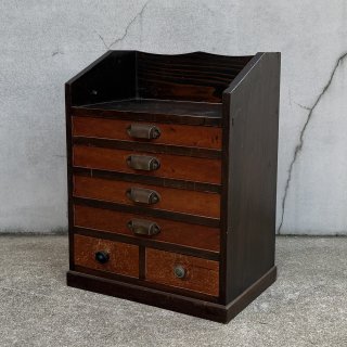 収納棚 引き出し - RUST LEATHER