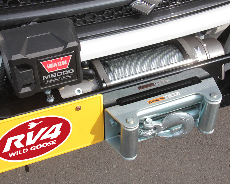 WARN M8000 RVウインチ｜RV4ワイルドグース｜厚木のジムニー・4WD専門店