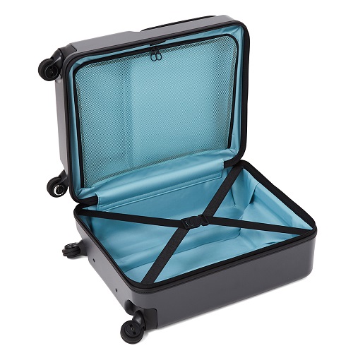 1-3泊] プロテカ(エース) マックスパス 40L ガンメタリック 4輪 ACE