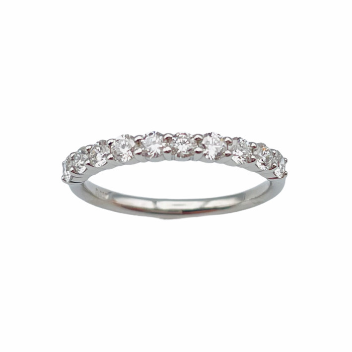 リューツウ / Pt900ハーフエタニティーリング ER-3 ダイヤモンド0.5ct