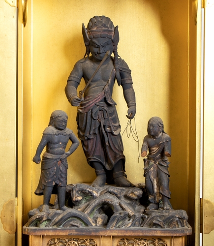 両丹日日新聞：観音寺の不動明王立像が国の重文指定に | ニュース