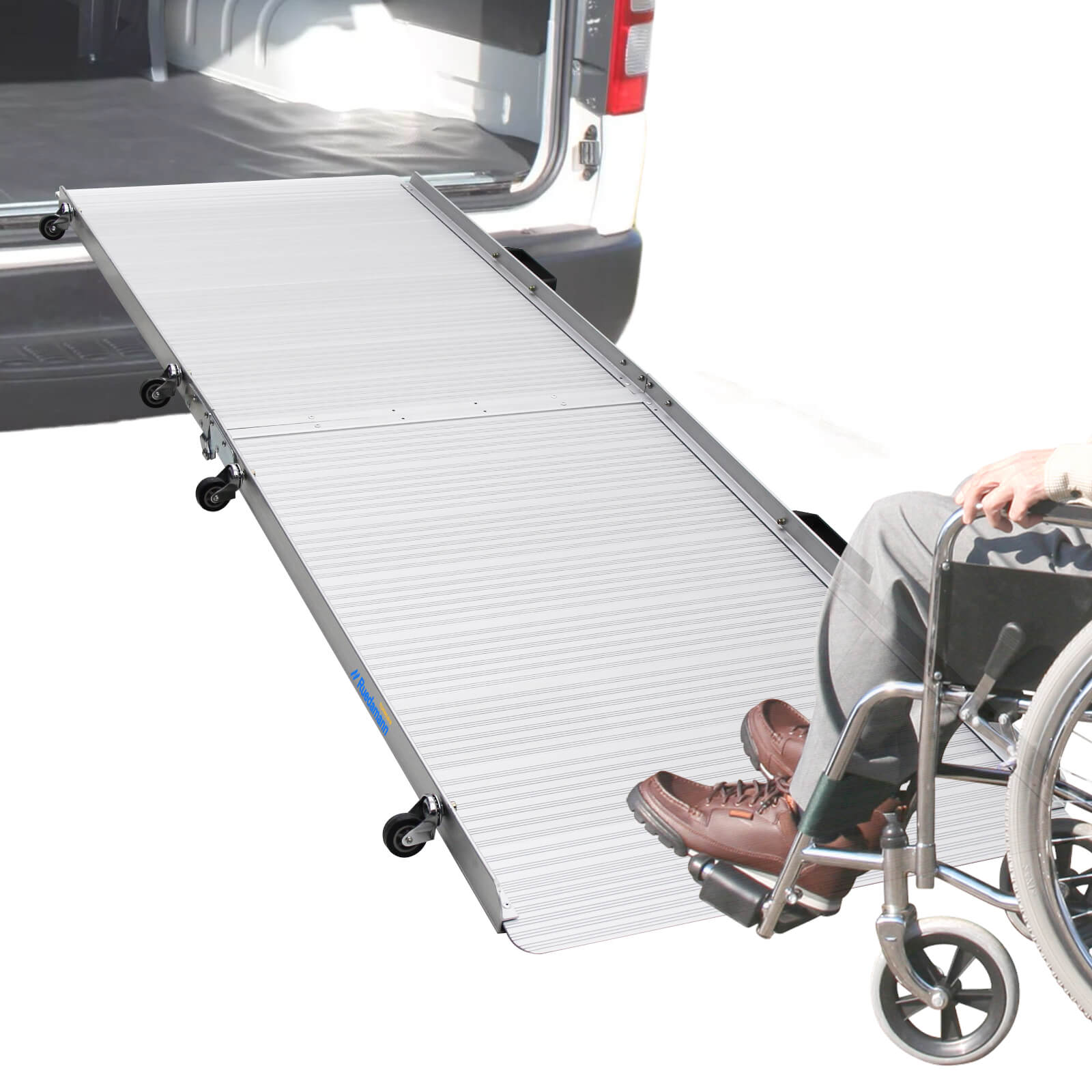 Ruedamann® 折りたたみアルミスロープ 特注可能 耐荷重300kg — wonx shop