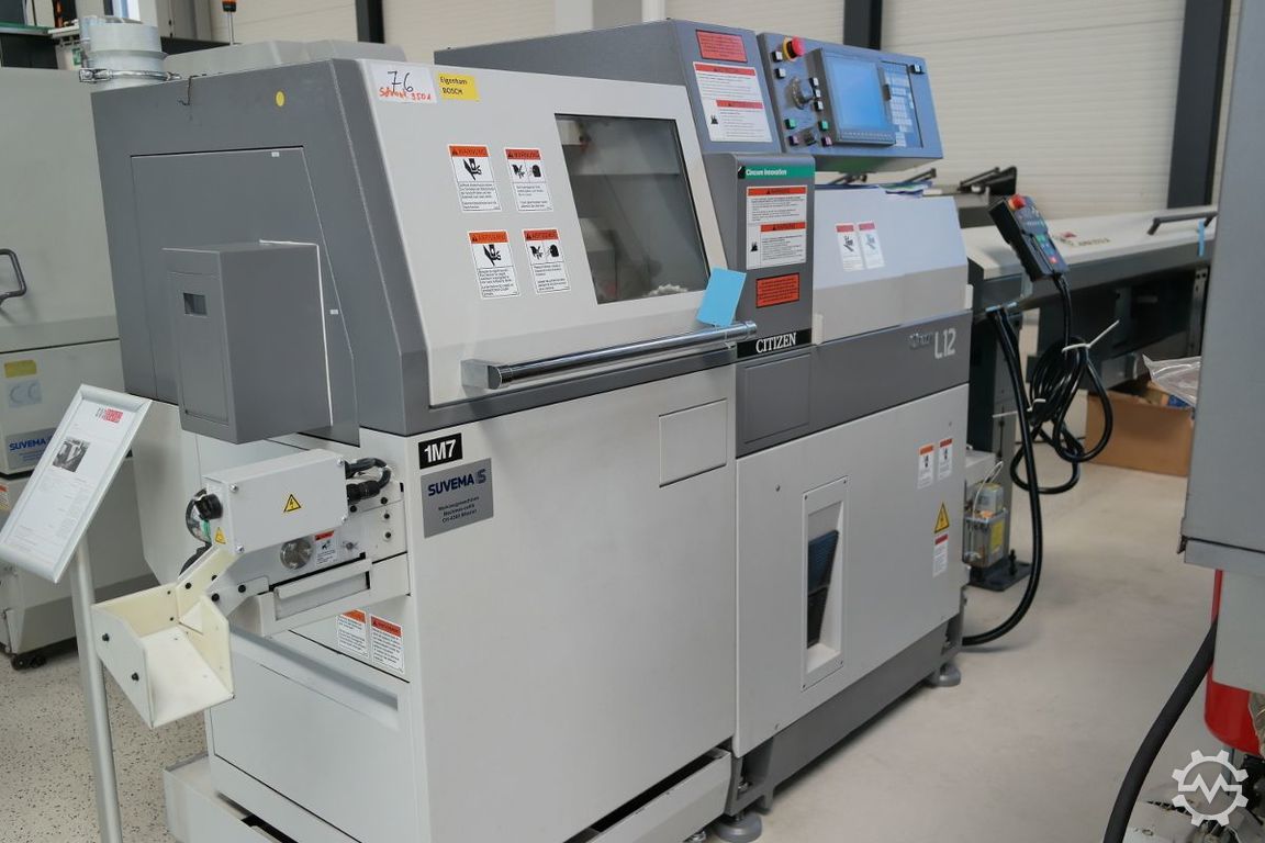 Citizen Cincom L12 VII CNC swiss type lathe | WorldMach.com - New