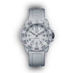 LUMINOX Navy SEAL Colormark 3050 Series Watch, White