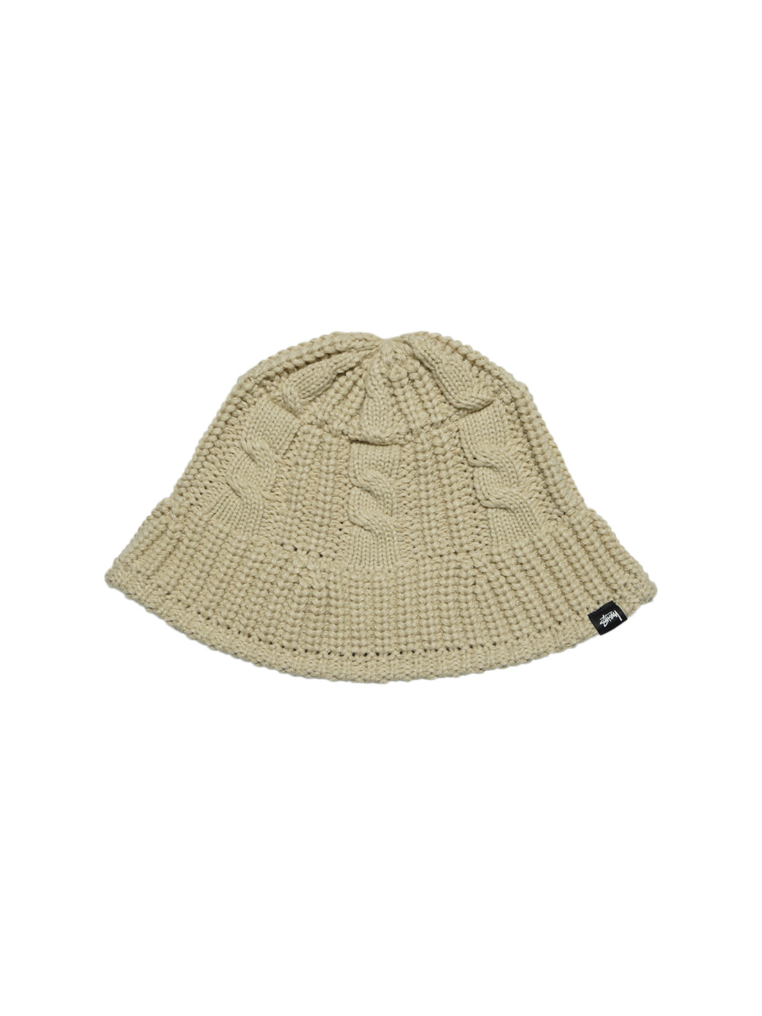 Stussy Cable Knit Bucket Hat - Oat – Civil
