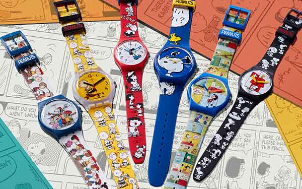 スヌーピーの世界に敬意を表す、ホリデーシーズン限定のスウォッチ