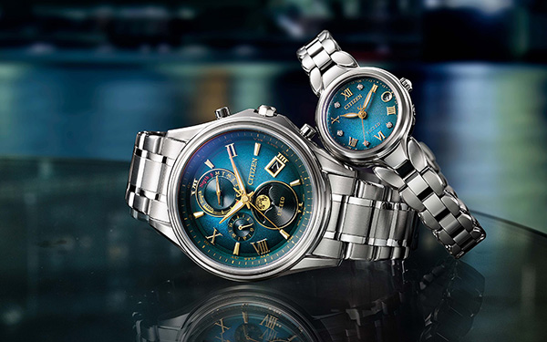 シチズン「エクシード」の限定モデルが登場。構造色インクによって幻想