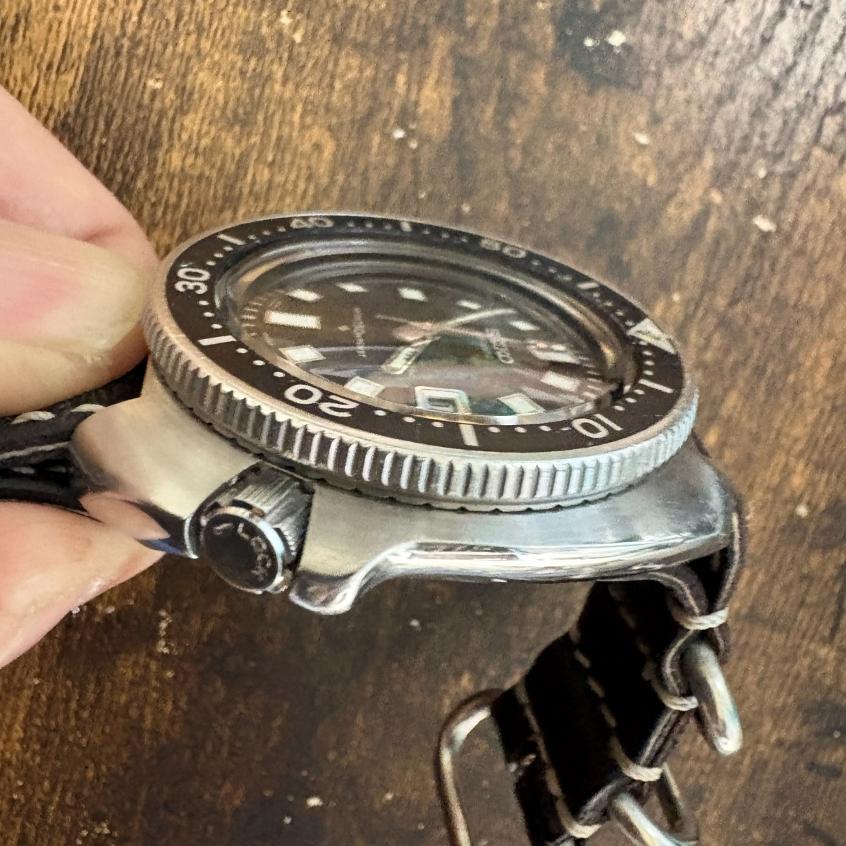 植村直己が着用した通称〝セカンドダイバー〟をセイコーウオッチ本社に