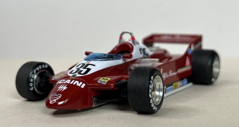 ALFA ROMEO 179 G.P. ITALIA 1979 Bruno Giacomelli (Tameo Kits 1/43