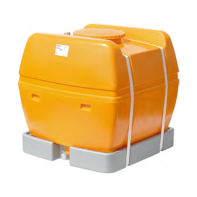 完全液だし貯水タンク（オレンジ色）/SSKT300/測定/包装/物流/専門